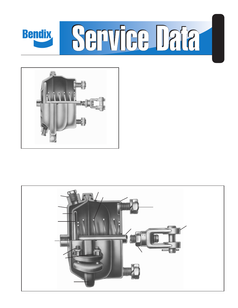 Bendix Commercial Vehicle Systems BRAKE CHAMBERS User Manual | 4 pages