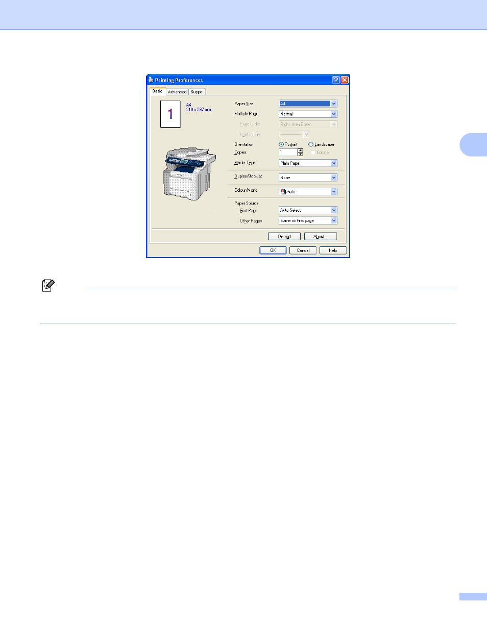 background image