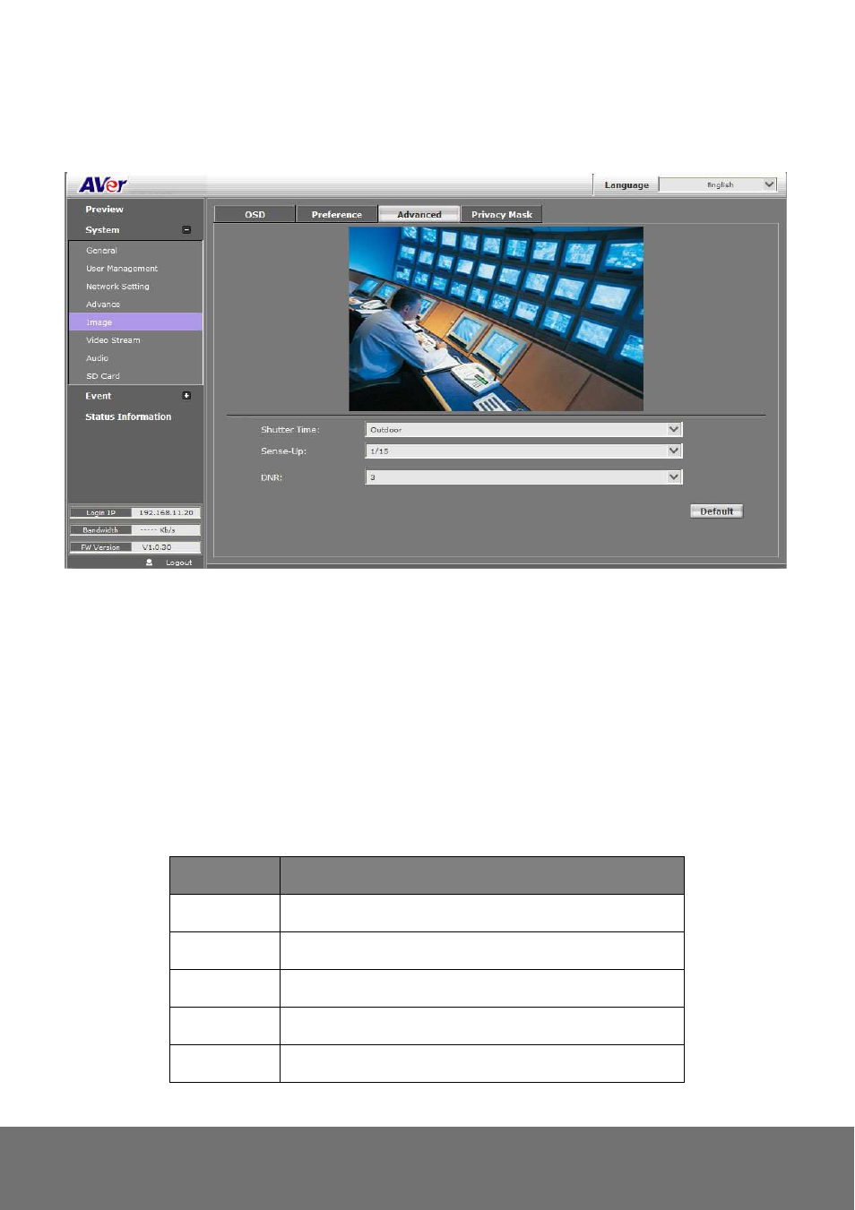 background image