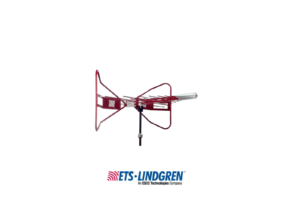 ETS-Lindgren 3142E BiConiLog Antenna User Manual | 43 pages