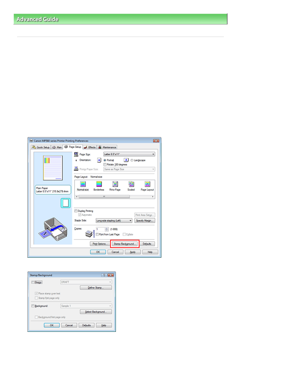 background image