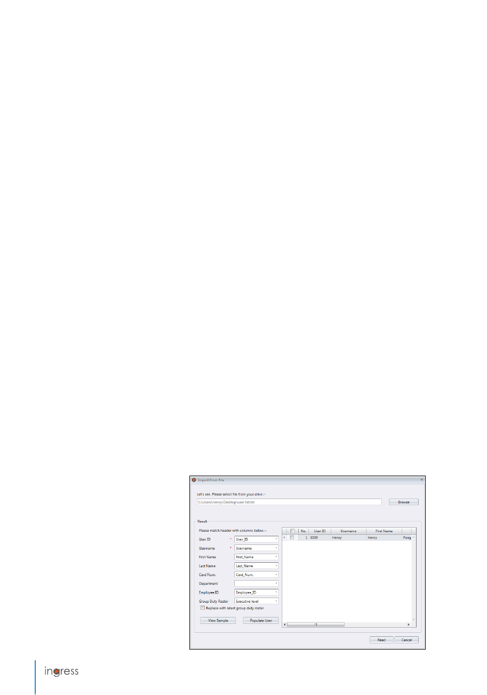 background image
