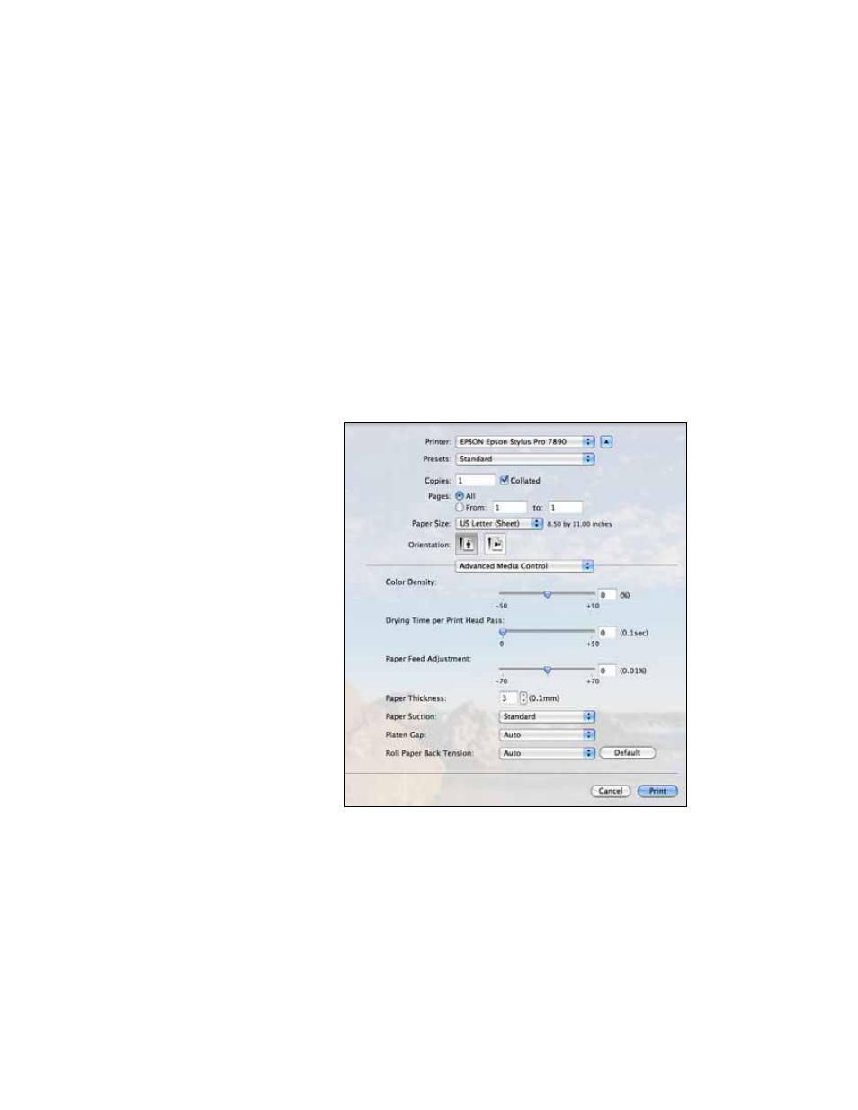 background image