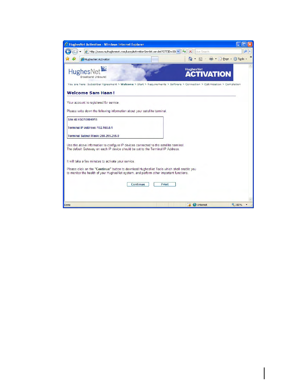 background image