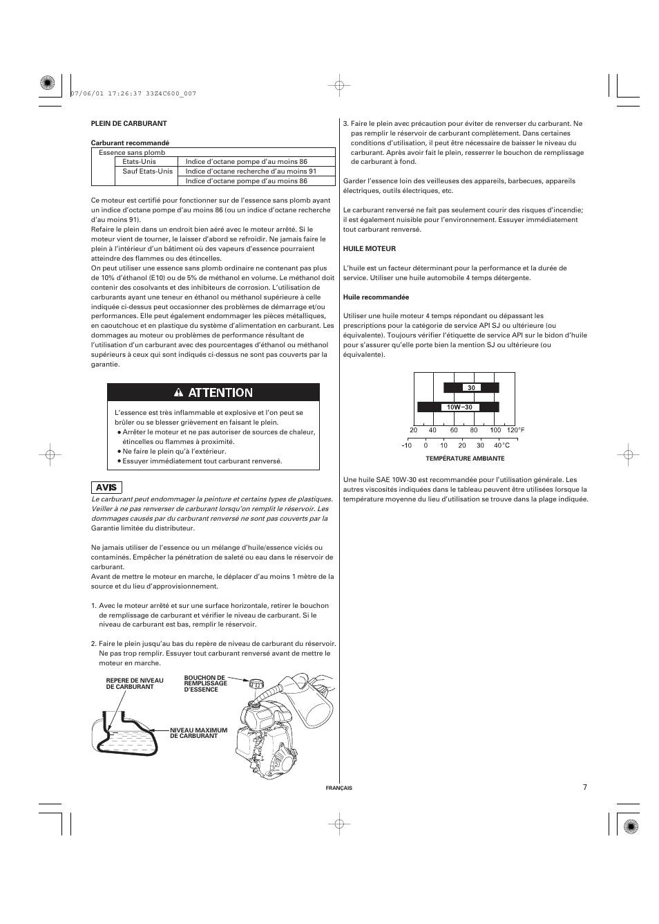 HONDA GXH50 User Manual | Page 23 / 48