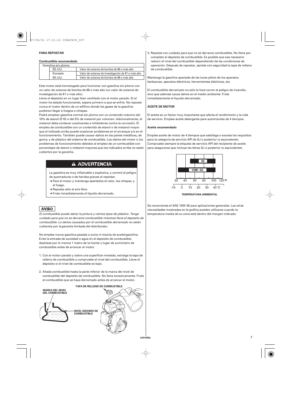 HONDA GXH50 User Manual | Page 39 / 48