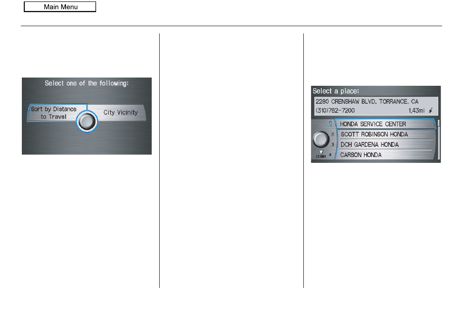 Entering a destination, 2010 pilot | HONDA 2010 Pilot Navigation User Manual | Page 32 / 159