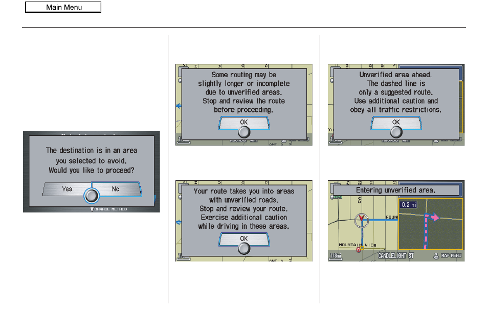 Driving to your destination, 2010 pilot | HONDA 2010 Pilot Navigation User Manual | Page 64 / 159