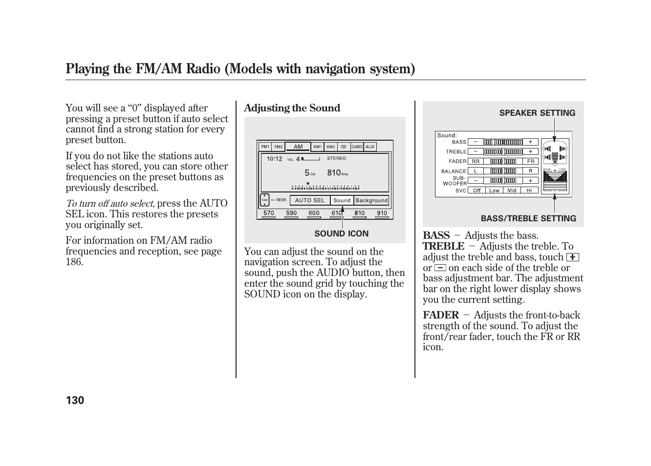 HONDA 2009 Element User Manual | Page 136 / 346