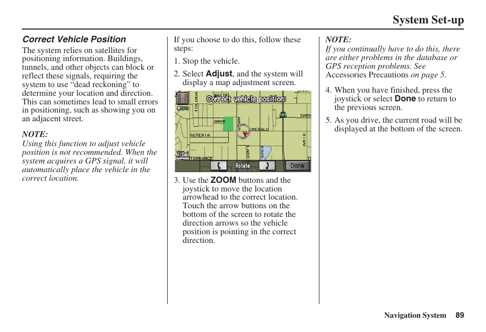 System set-up | HONDA 2008 Ridgeline 31SJC8100 User Manual | Page 90 / 136