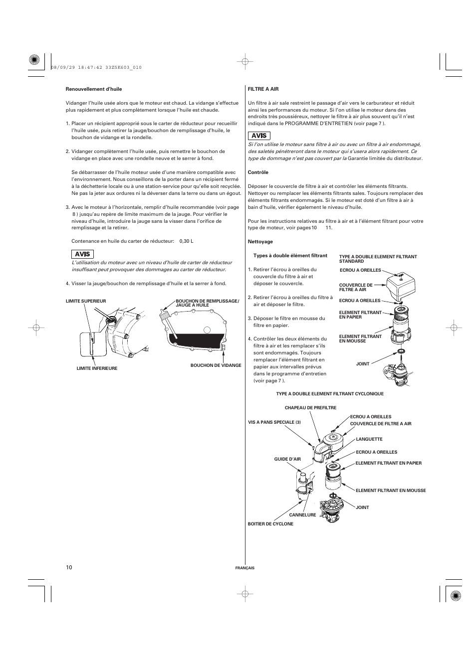 HONDA GX340 User Manual | Page 30 / 60