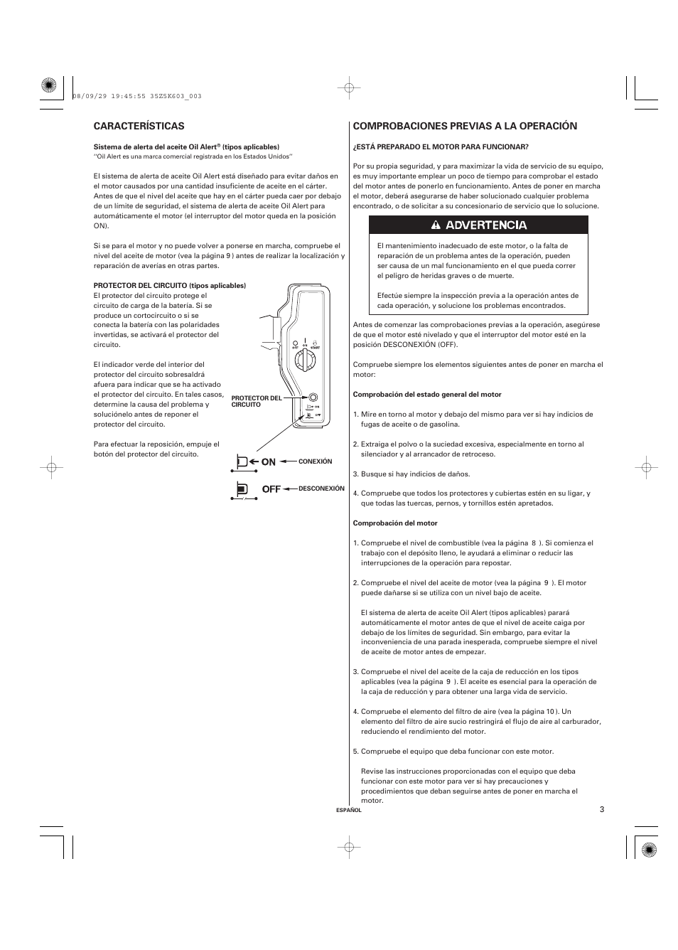 HONDA GX340 User Manual | Page 43 / 60