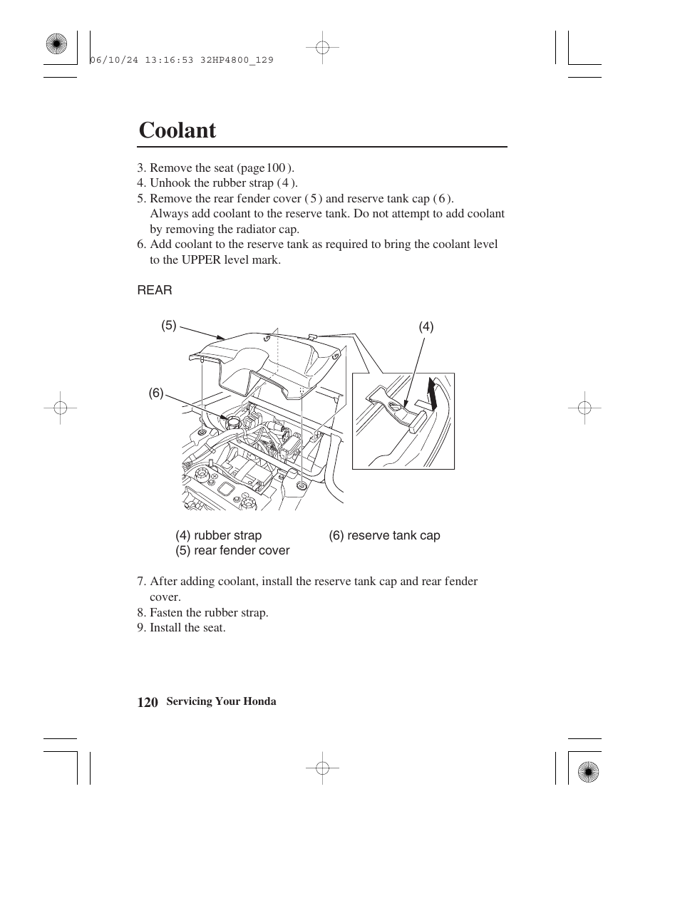 Coolant | HONDA TRX420TE/FE User Manual | Page 128 / 236