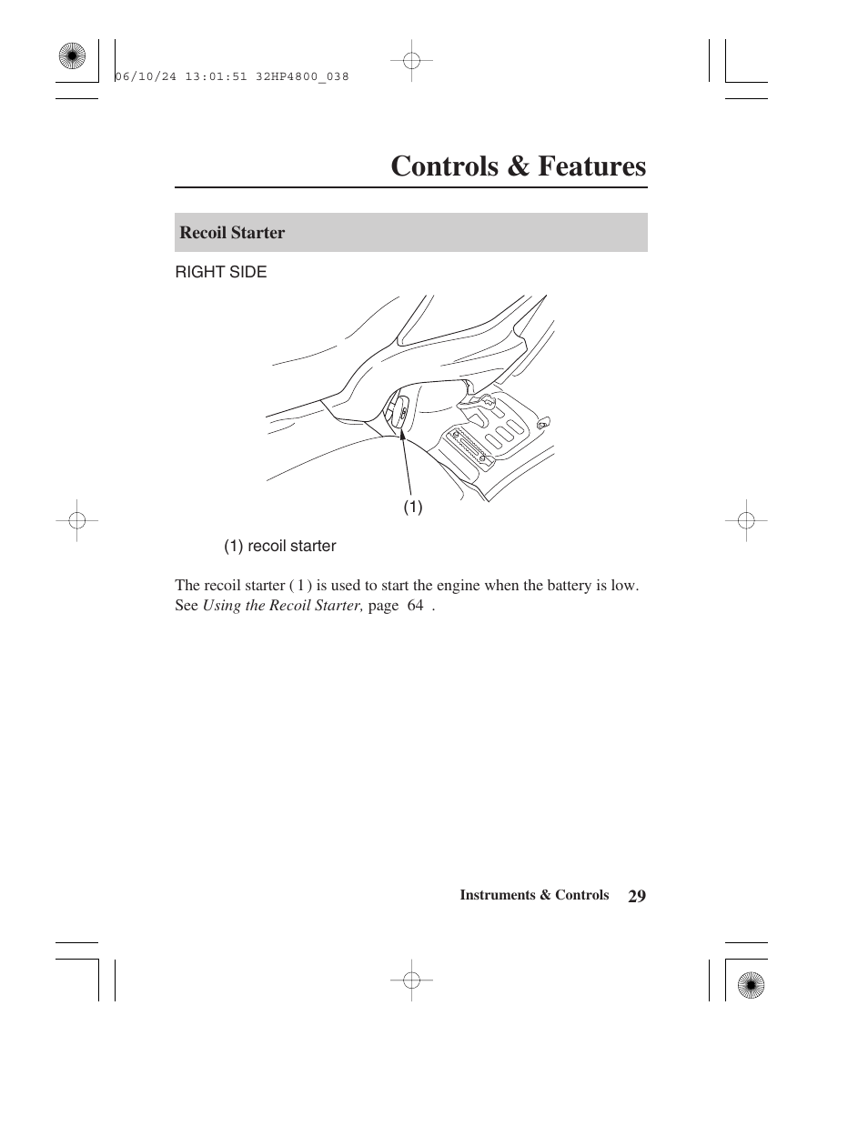 Controls & features | HONDA TRX420TE/FE User Manual | Page 37 / 236