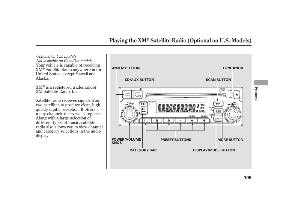 HONDA 2008 S2000 User Manual | Page 115 / 270