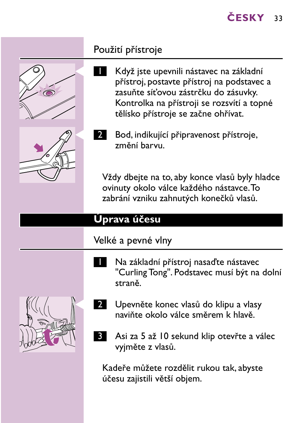 Philips hp4696 00 User Manual | Page 33 / 100