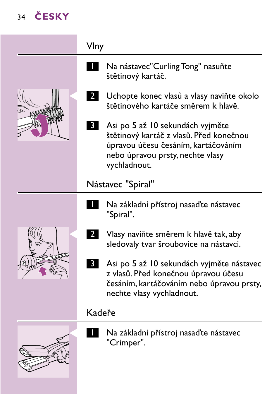 Philips hp4696 00 User Manual | Page 34 / 100