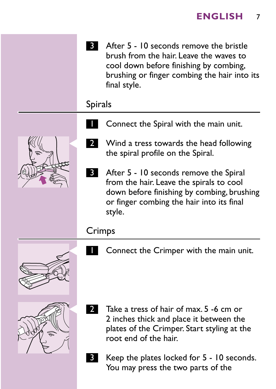 Philips hp4696 00 User Manual | Page 7 / 100