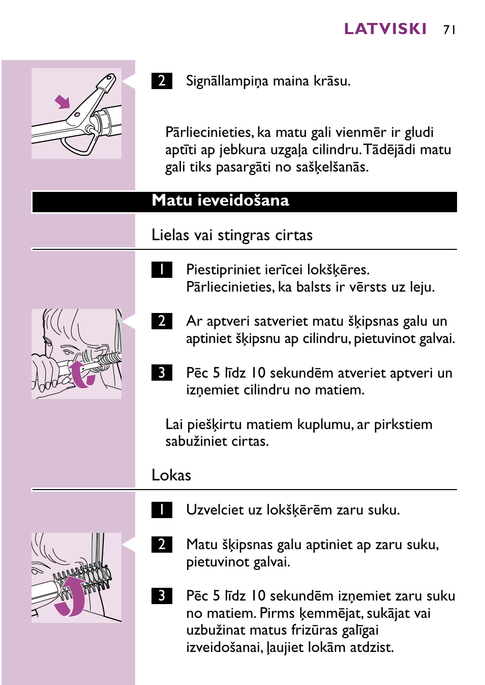 Philips hp4696 00 User Manual | Page 71 / 100