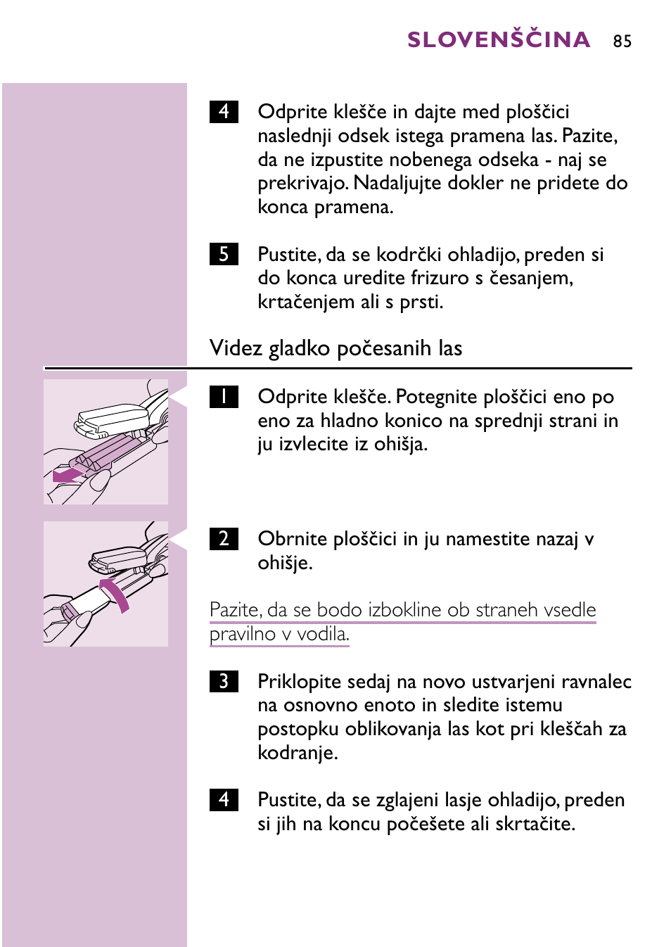 Philips hp4696 00 User Manual | Page 85 / 100