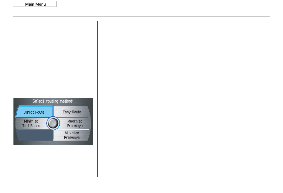 Driving to your destination, 2010 accord crosstour | HONDA 2010 Accord Crosstour Navigation User Manual | Page 47 / 156