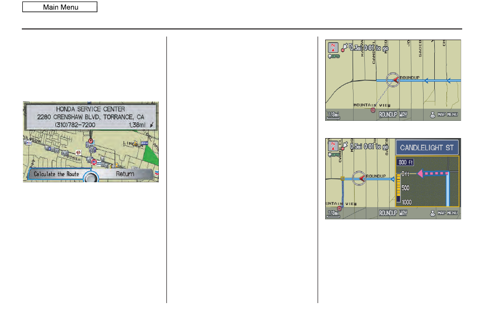 Driving to your destination, 2010 accord crosstour | HONDA 2010 Accord Crosstour Navigation User Manual | Page 49 / 156