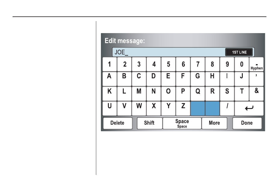 Getting started, 2010 ridgeline, Using the on-screen keyboard | HONDA 2010 Ridgeline Navigation User Manual | Page 15 / 151