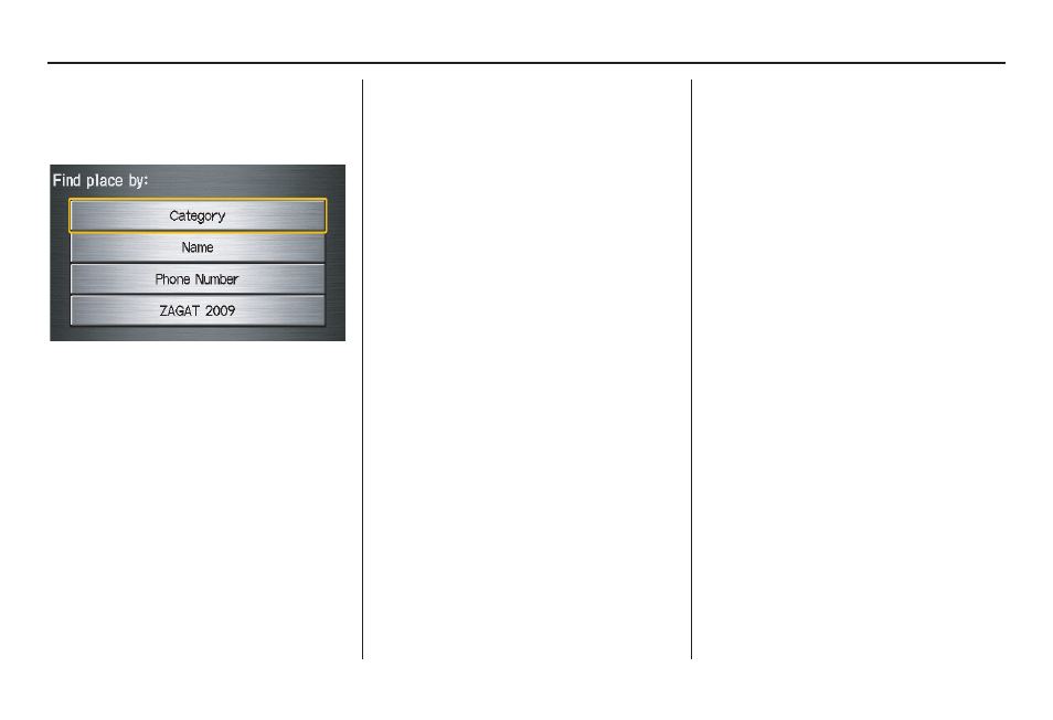 Entering a destination, 2010 ridgeline | HONDA 2010 Ridgeline Navigation User Manual | Page 32 / 151