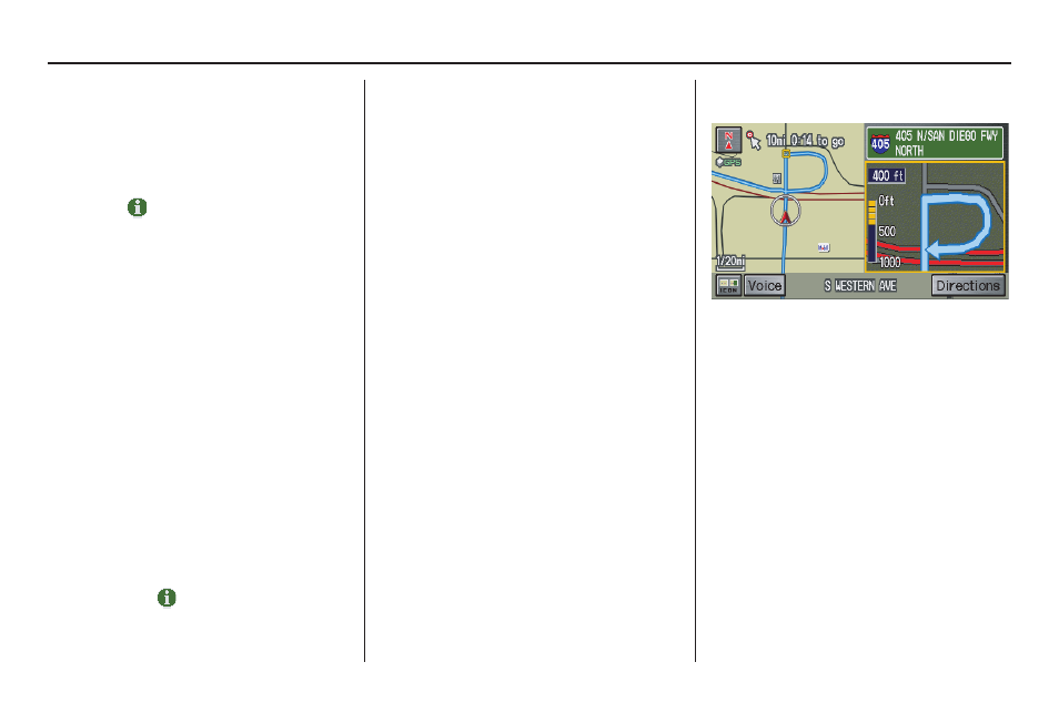 Driving to your destination, 2010 ridgeline | HONDA 2010 Ridgeline Navigation User Manual | Page 55 / 151