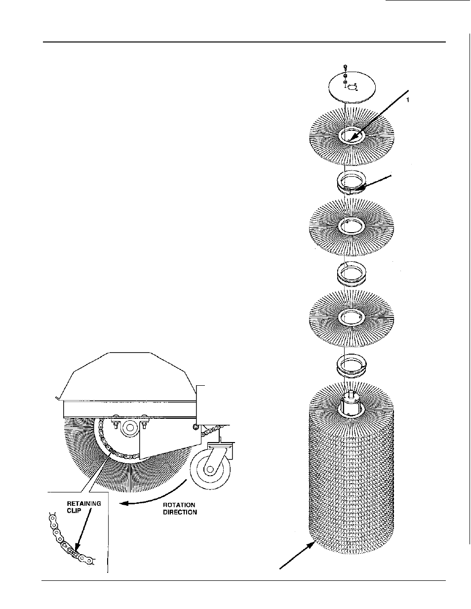 Maintenance & adjustments, Broom assembly | HONDA FS7054 User Manual | Page 24 / 40
