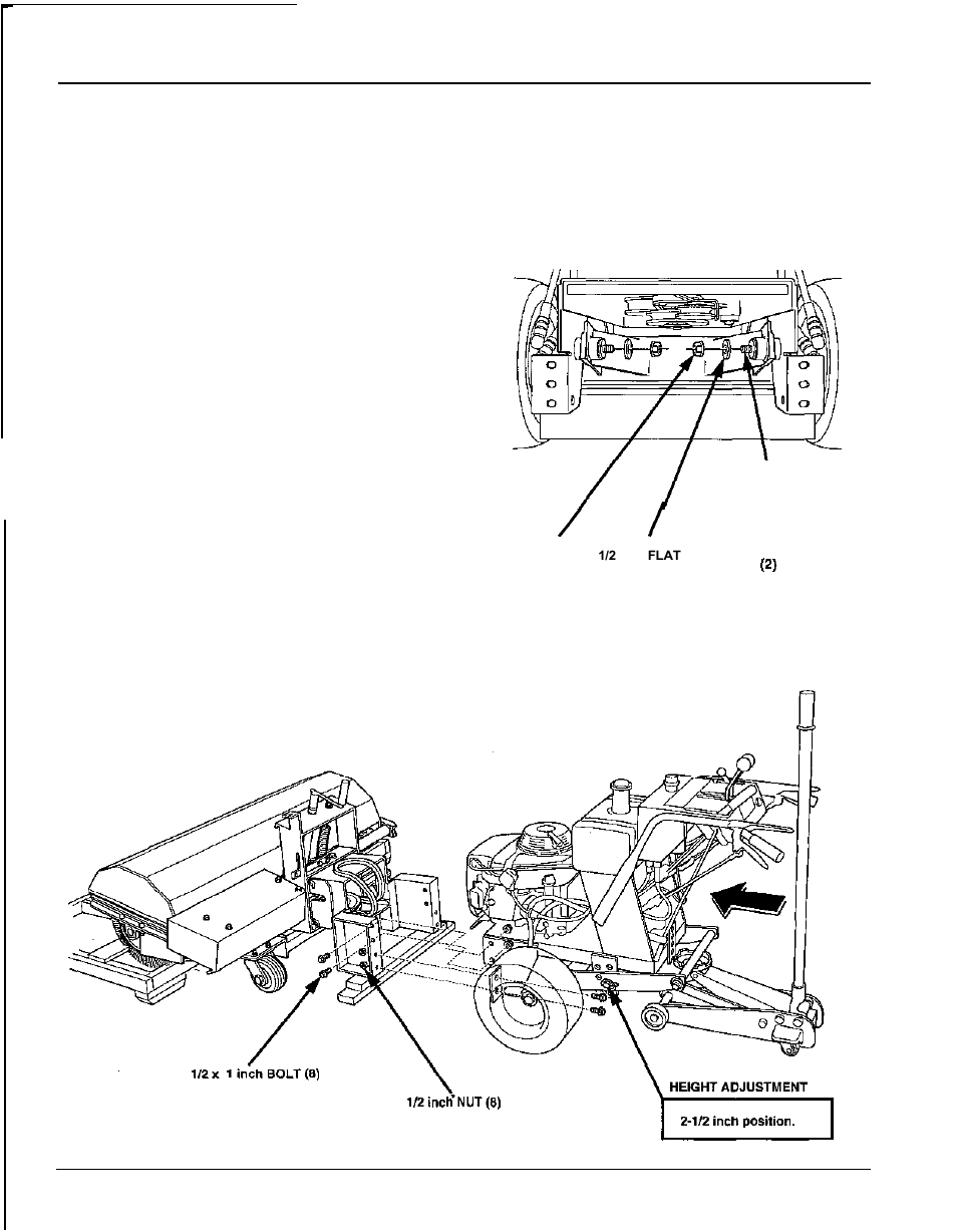 Sweeper installation, Installation | HONDA FS7054 User Manual | Page 29 / 40