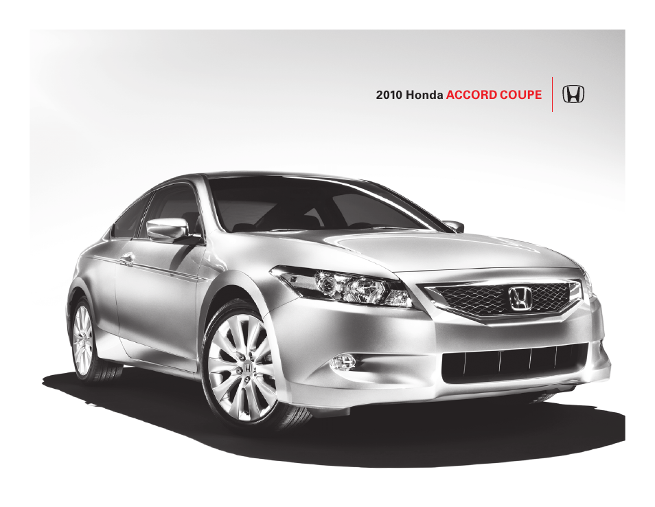 HONDA ACCORD COUPE LX-S User Manual | 5 pages