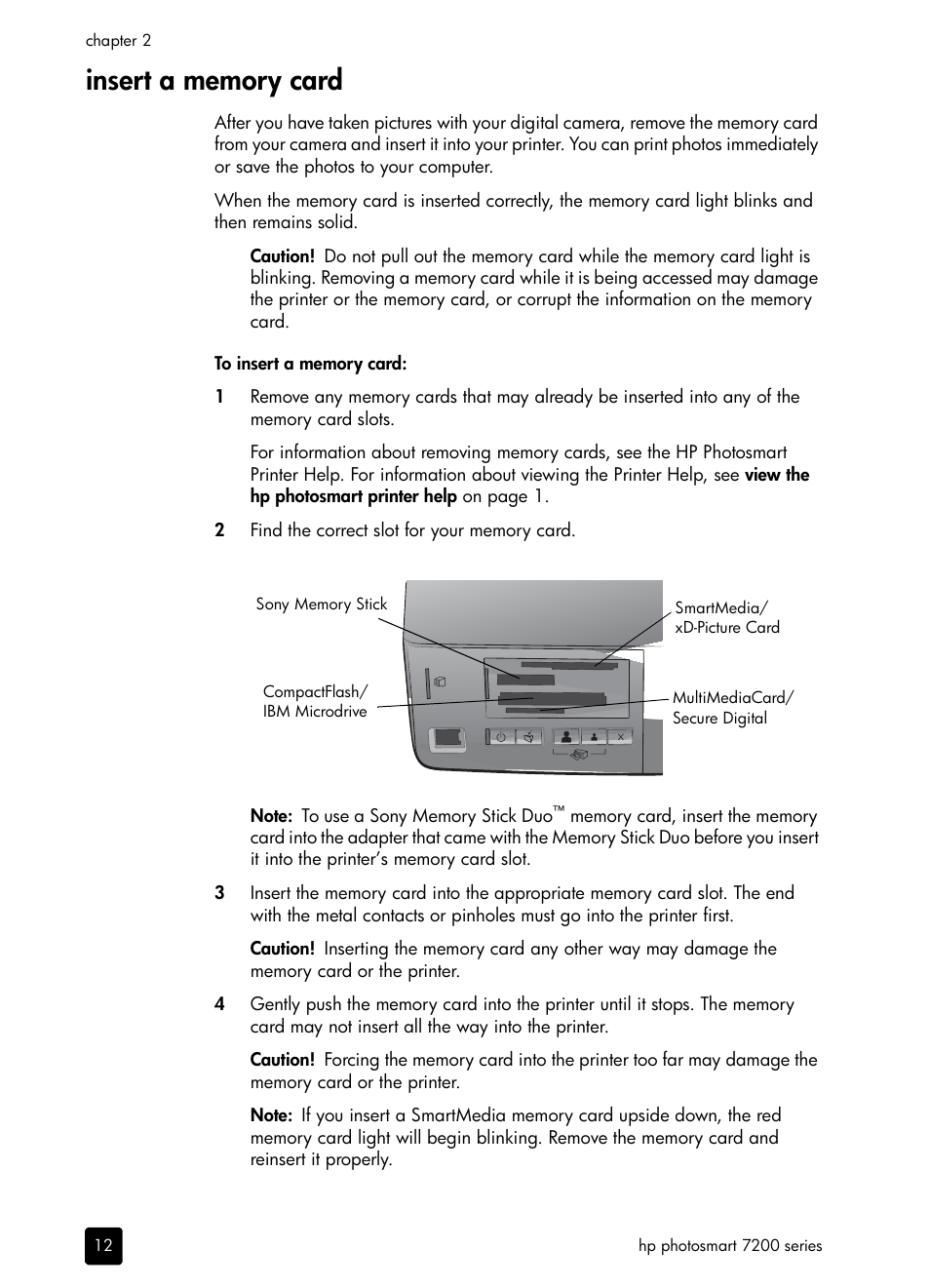 HP PHOTOSMART 7200 User Manual | Page 16 / 32