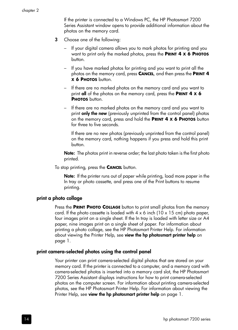 HP PHOTOSMART 7200 User Manual | Page 18 / 32