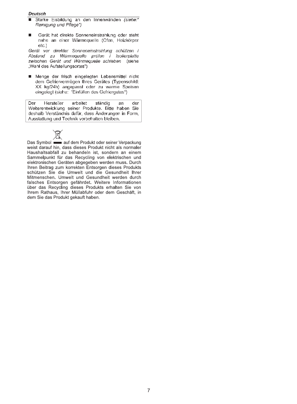 haier BD-267G User Manual | Page 10 / 61