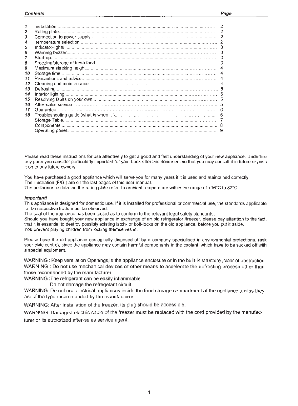 haier BD-267G User Manual | Page 13 / 61