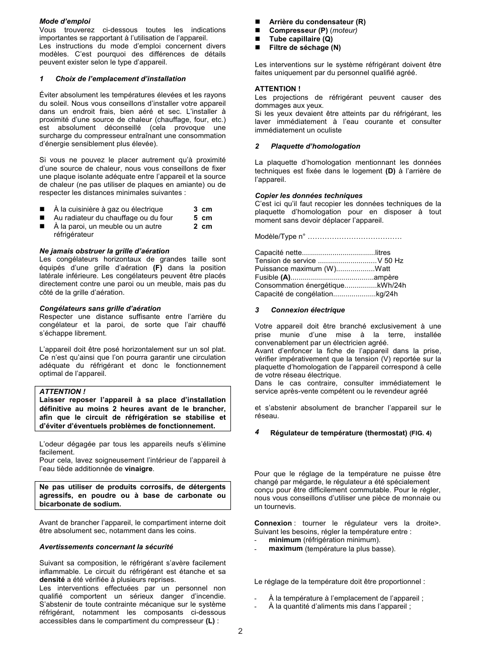 haier BD-267G User Manual | Page 22 / 61