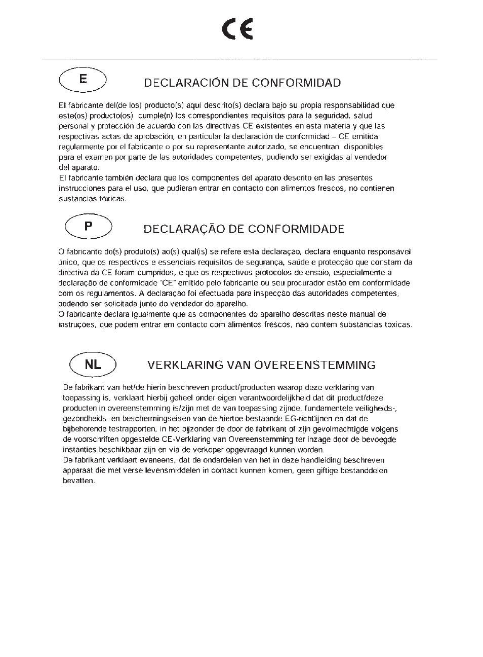 haier BD-267G User Manual | Page 3 / 61