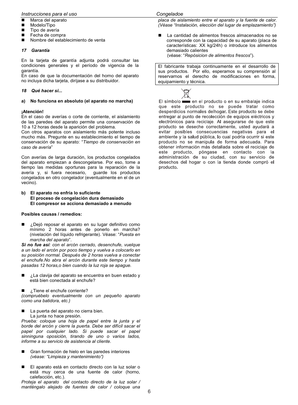 haier BD-267G User Manual | Page 42 / 61