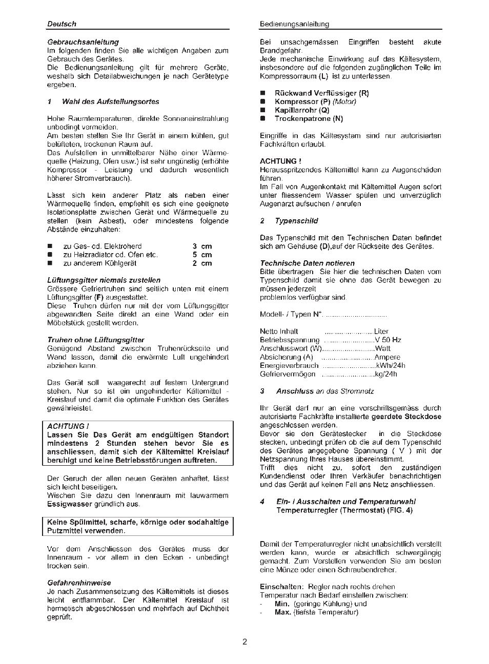 haier BD-267G User Manual | Page 5 / 61