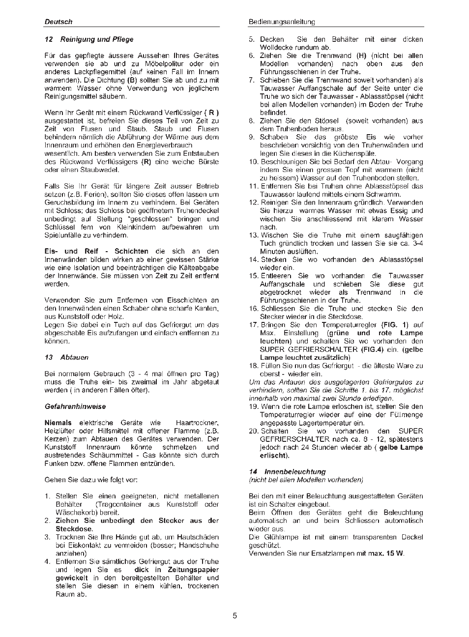 haier BD-267G User Manual | Page 8 / 61