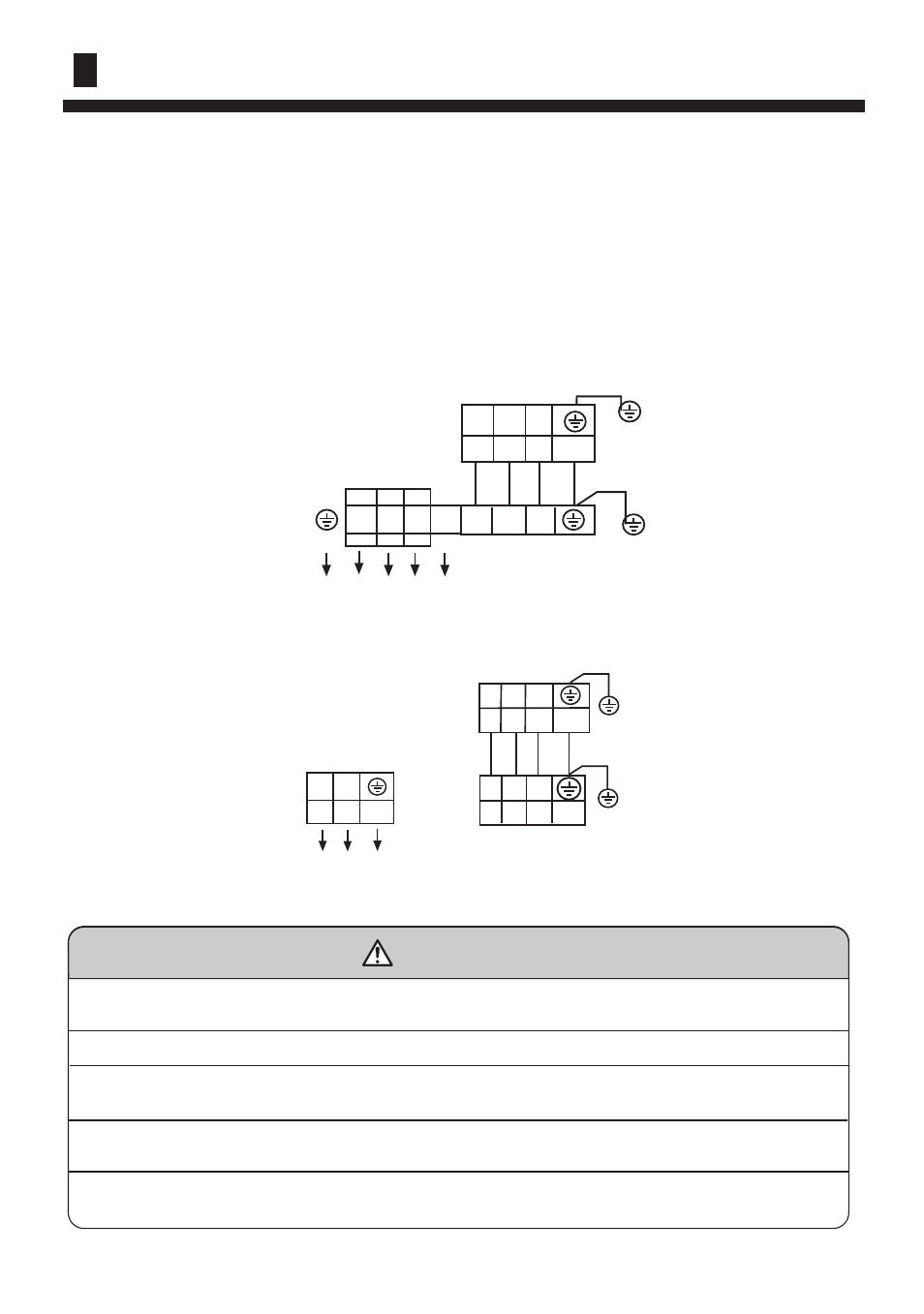 Installation of indoor unit, Warning, R s t | haier AC282AFERA User Manual | Page 25 / 31