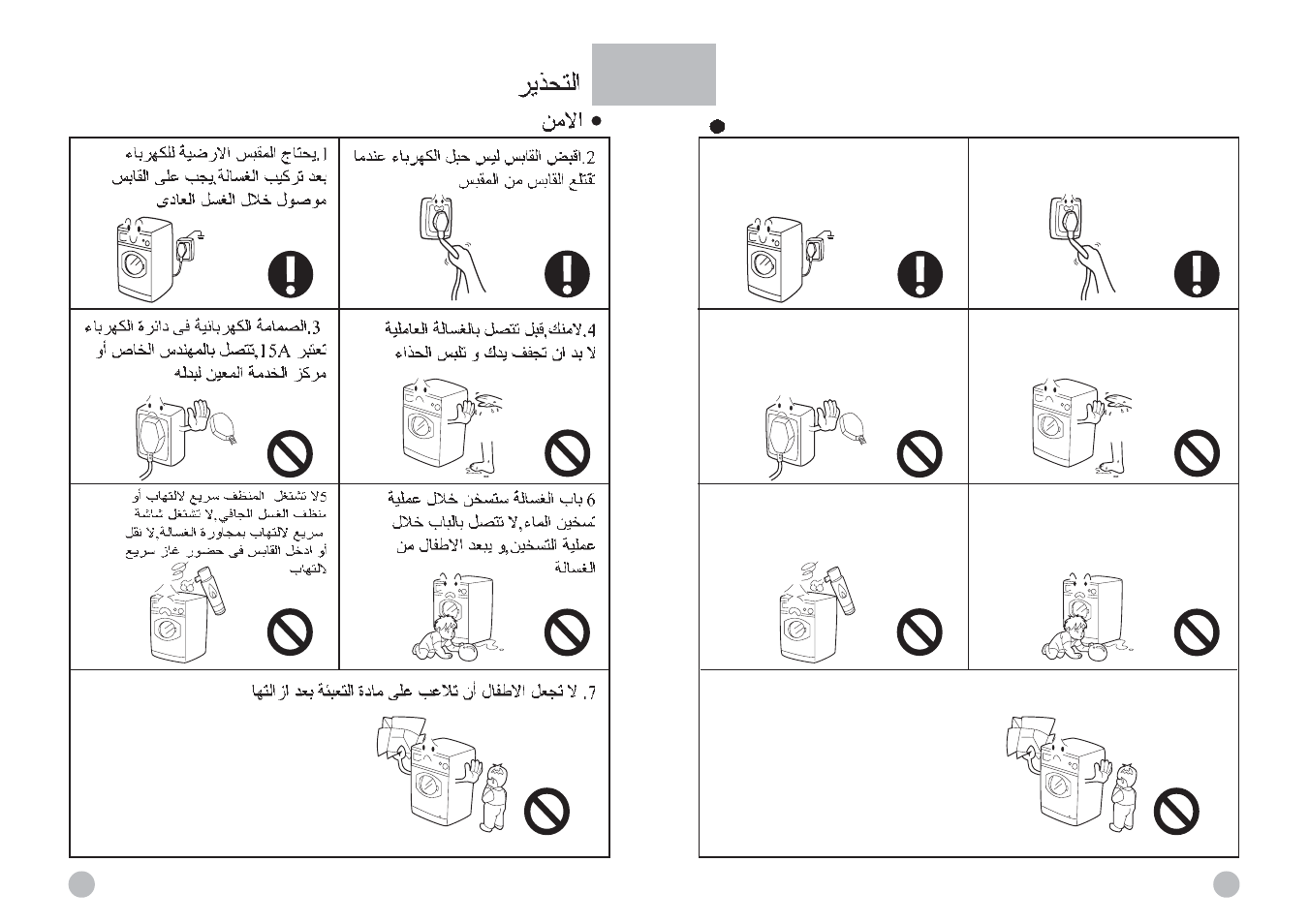 Matters needing attention | haier HBS82-880 User Manual | Page 3 / 17