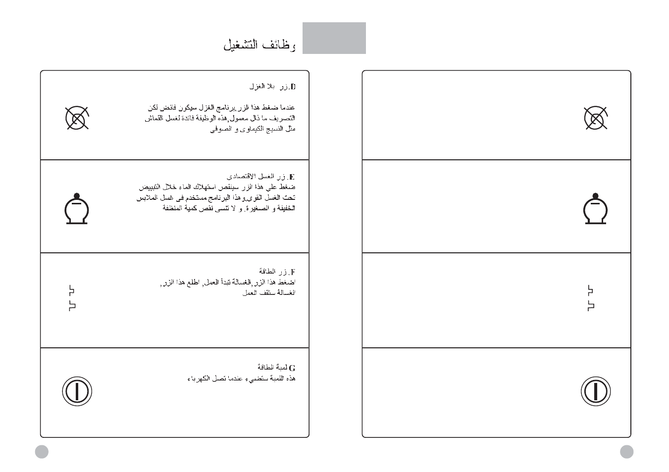 Operational functions | haier HBS82-880 User Manual | Page 9 / 17