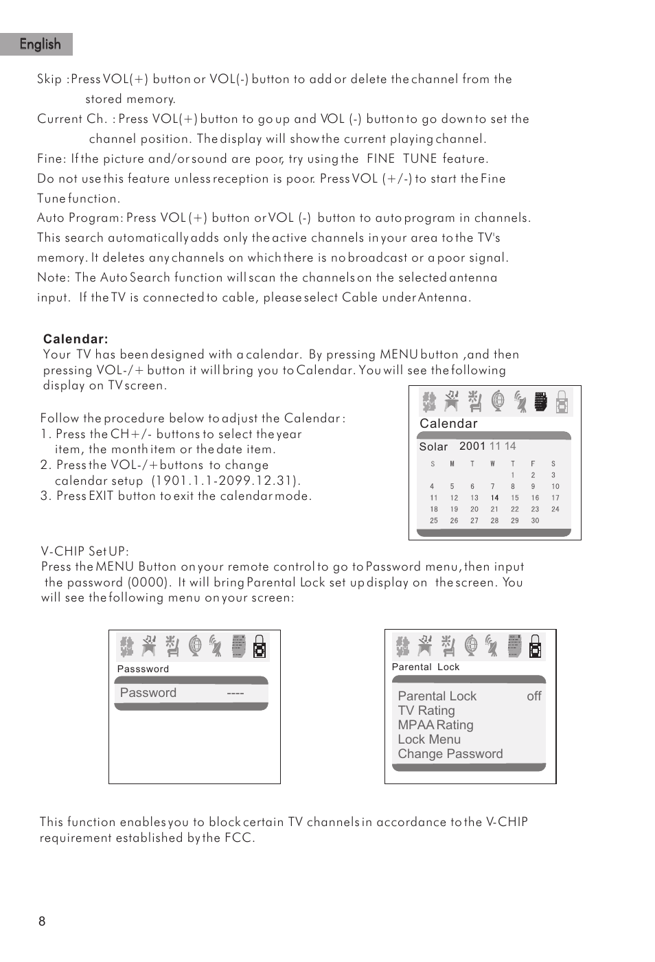 English | haier HTAF15 User Manual | Page 9 / 38