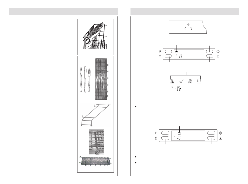 Shelf, Knife rack | haier DW15-PFE S User Manual | Page 16 / 18