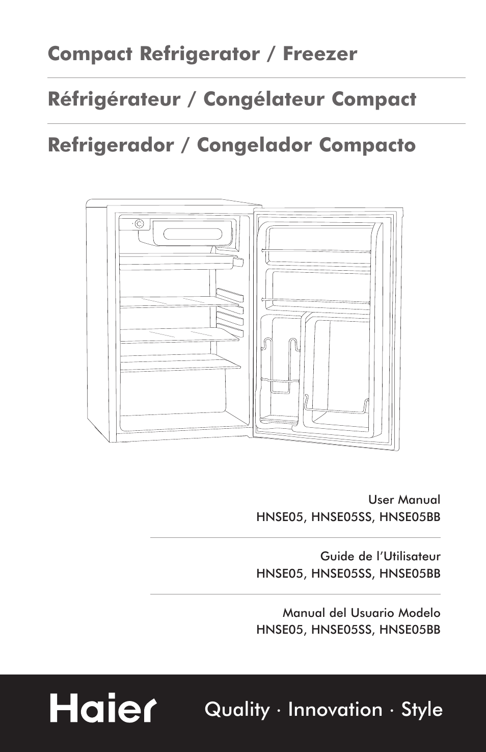 haier HNSE05 User Manual | 12 pages