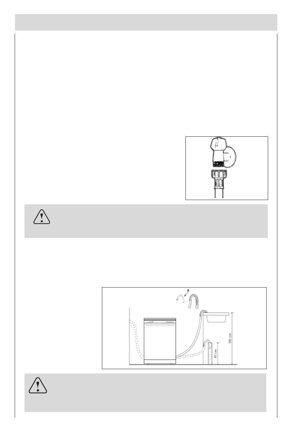 Installation, Cold water connection, Positioning the appliance | Levelling the appliance, Drain hose connection | haier DW12-PFE2-U User Manual | Page 5 / 28