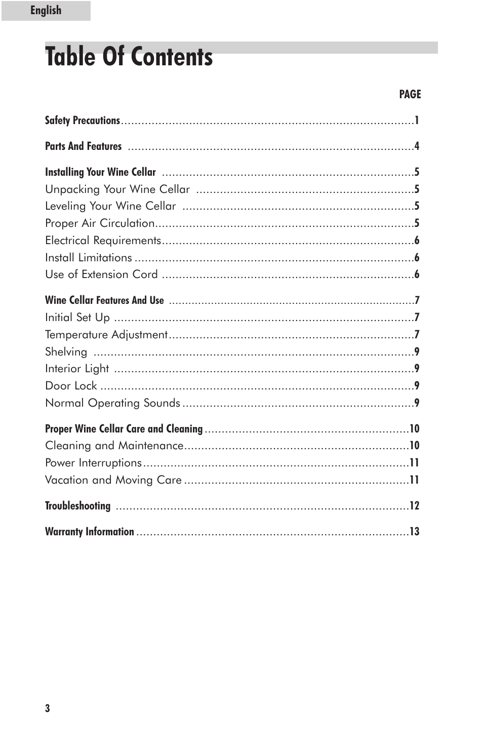 haier HVFM24B User Manual | Page 4 / 44