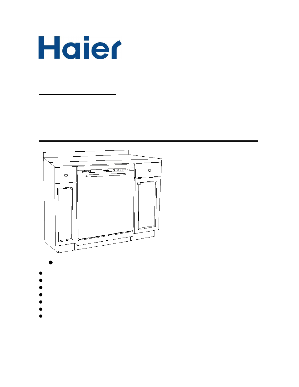 haier ESD402 User Manual | 49 pages